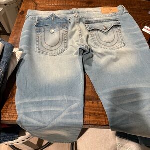 True Religion Light Blue Men's Straight Jeans Like New